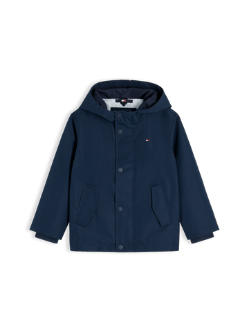 Giacca con cappuccio e bandierina ricamata - Unisex