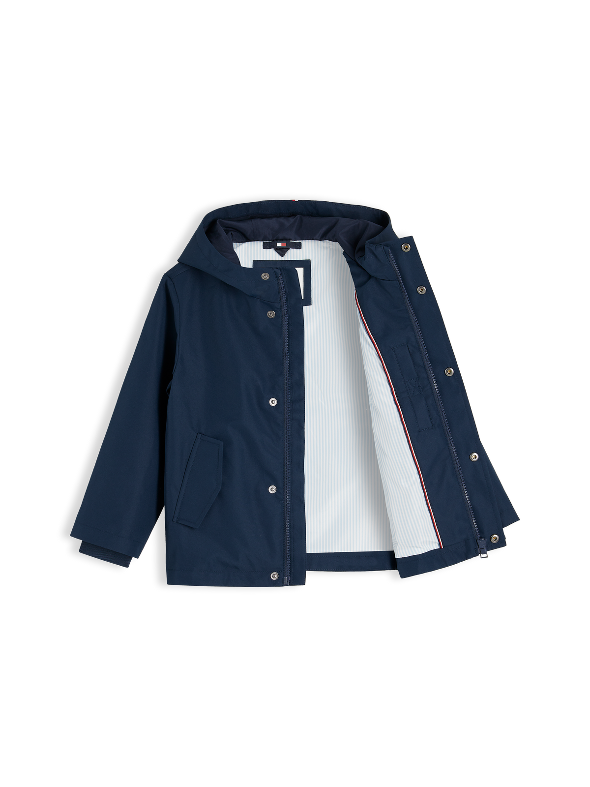 Giacca con cappuccio e bandierina ricamata - Unisex