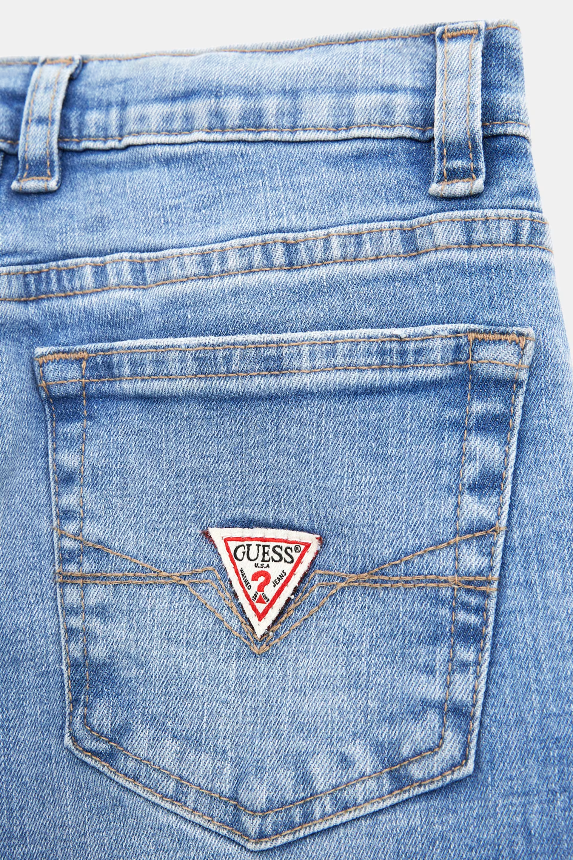 Jeans straight a vita media