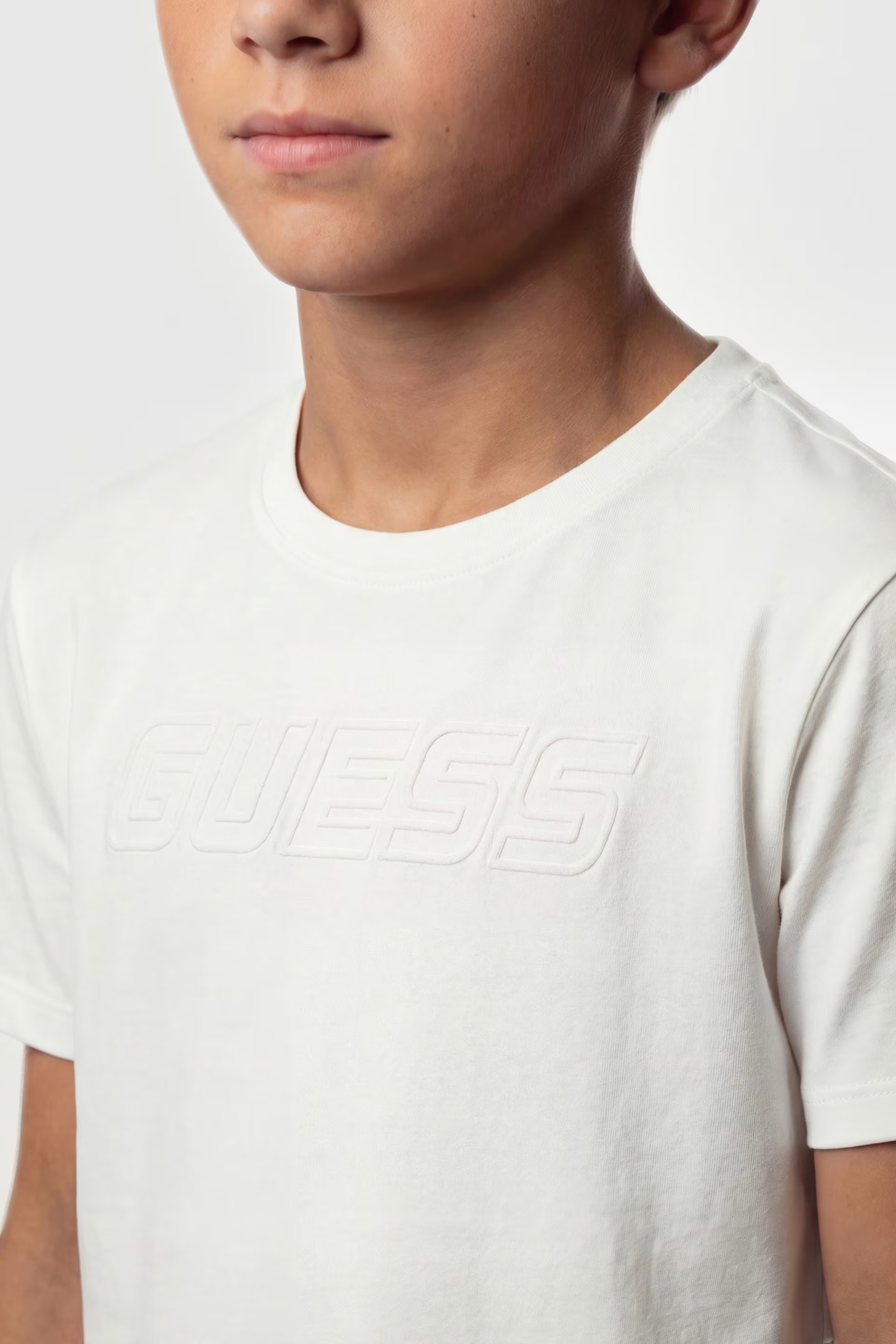 T-shirt stampa logo GUESS