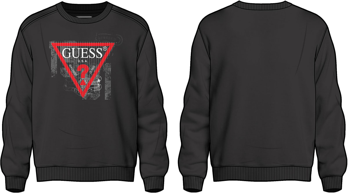 FELPA RAGAZZO - manica lunga - Guess