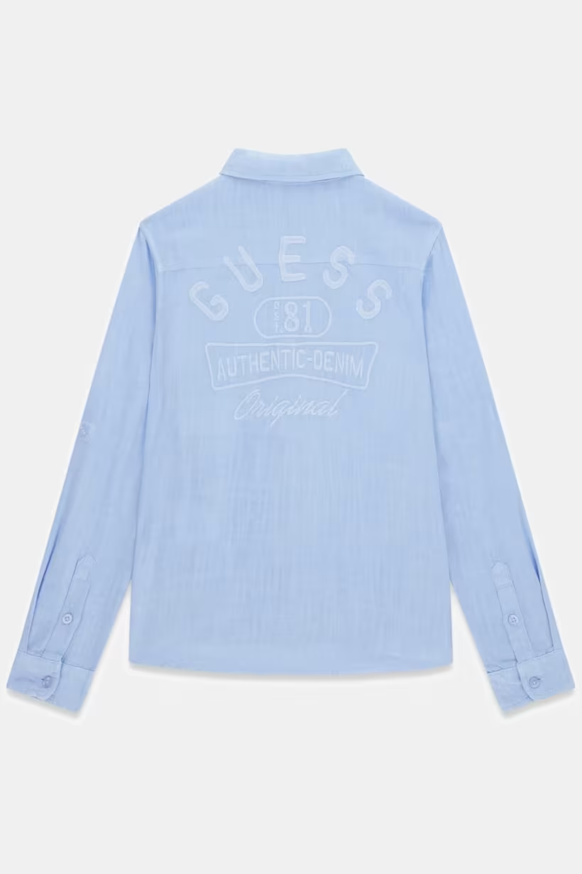 Camicia in misto lino - Guess