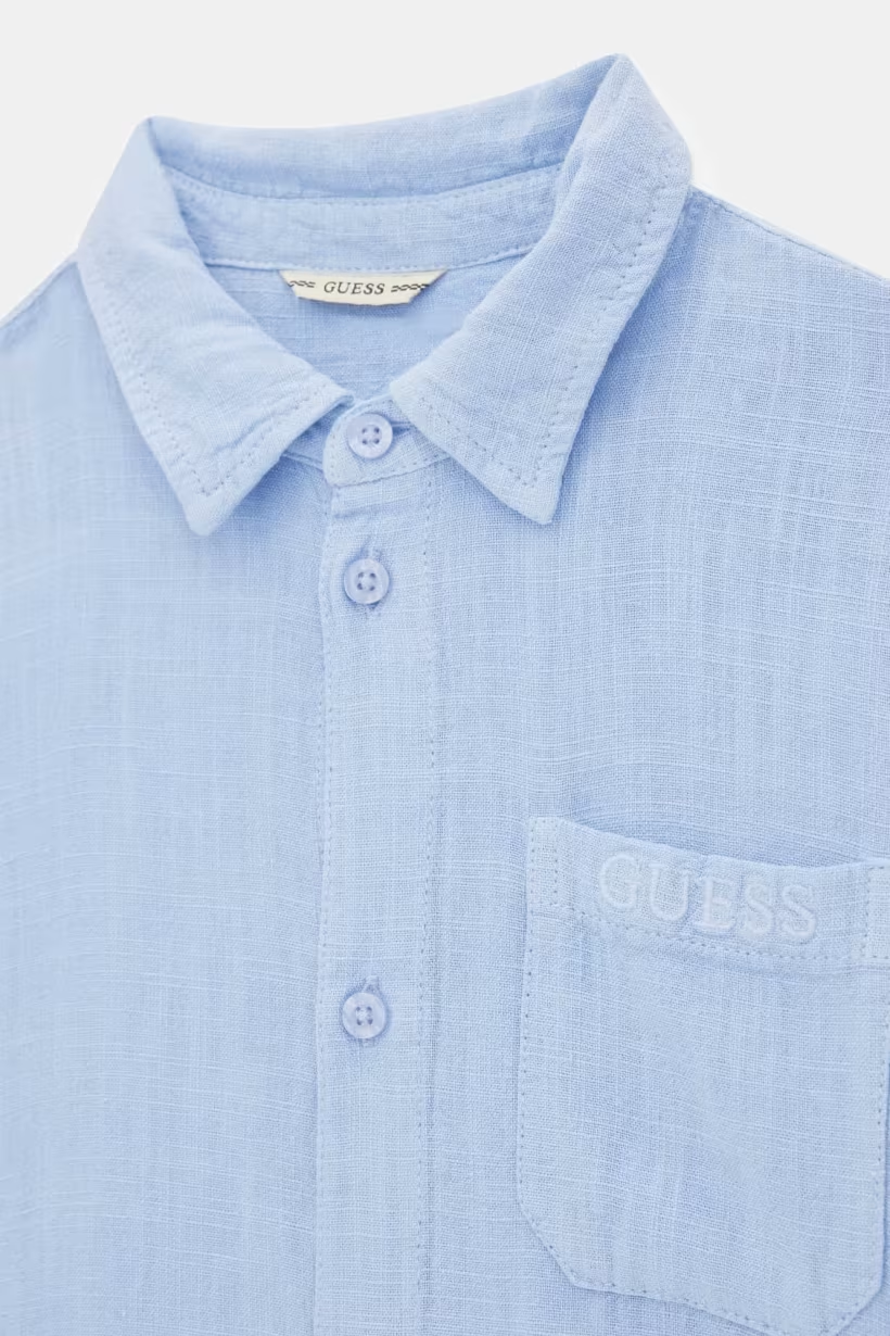 Camicia in misto lino - Guess