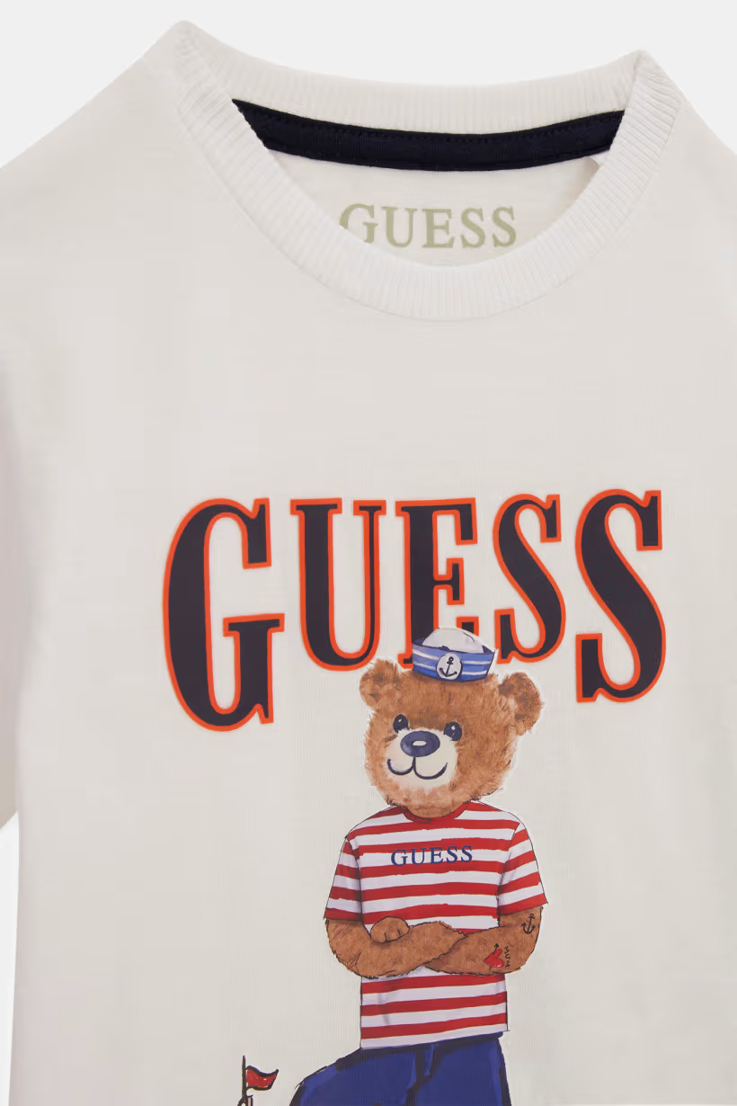 T-shirt con orsetto