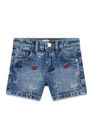 Shorts in denim neonata - Guess