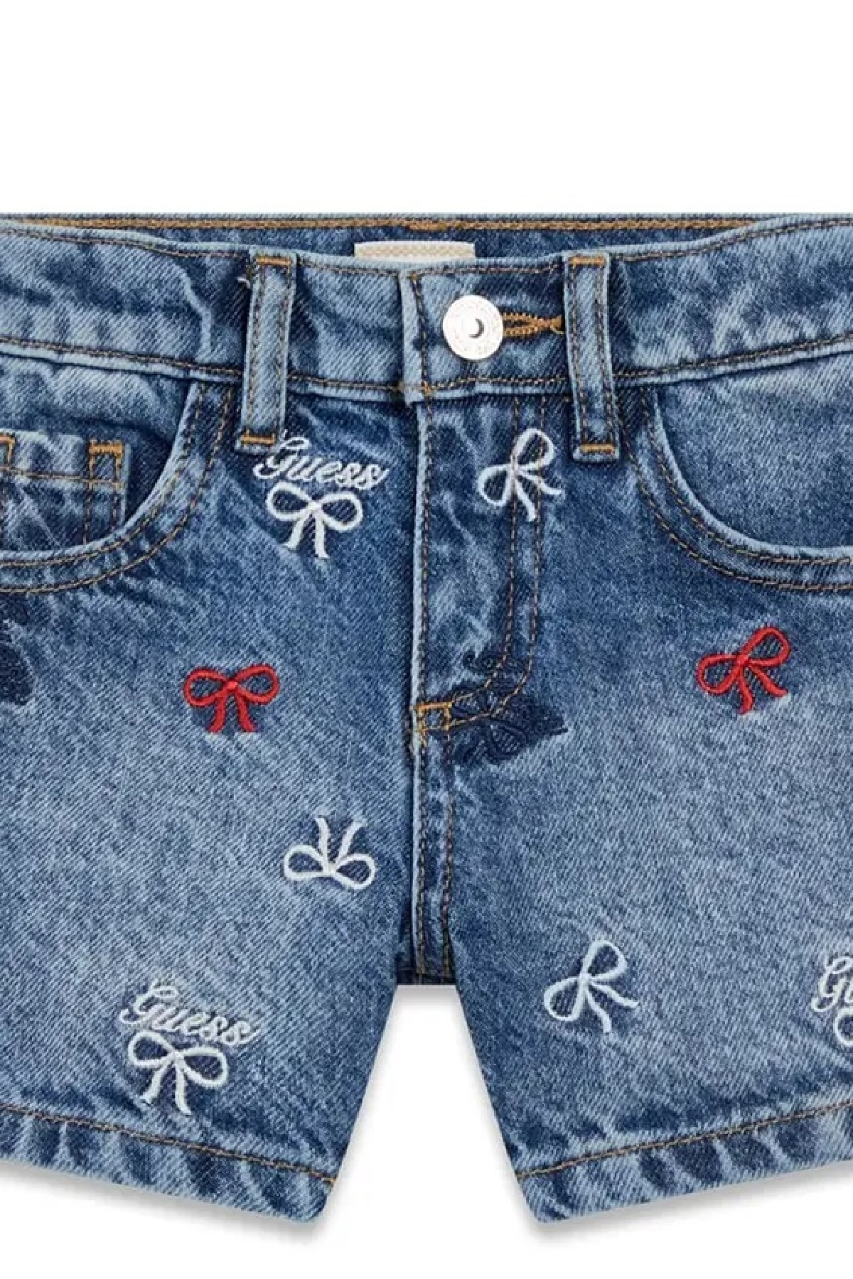 Shorts in denim neonata - Guess
