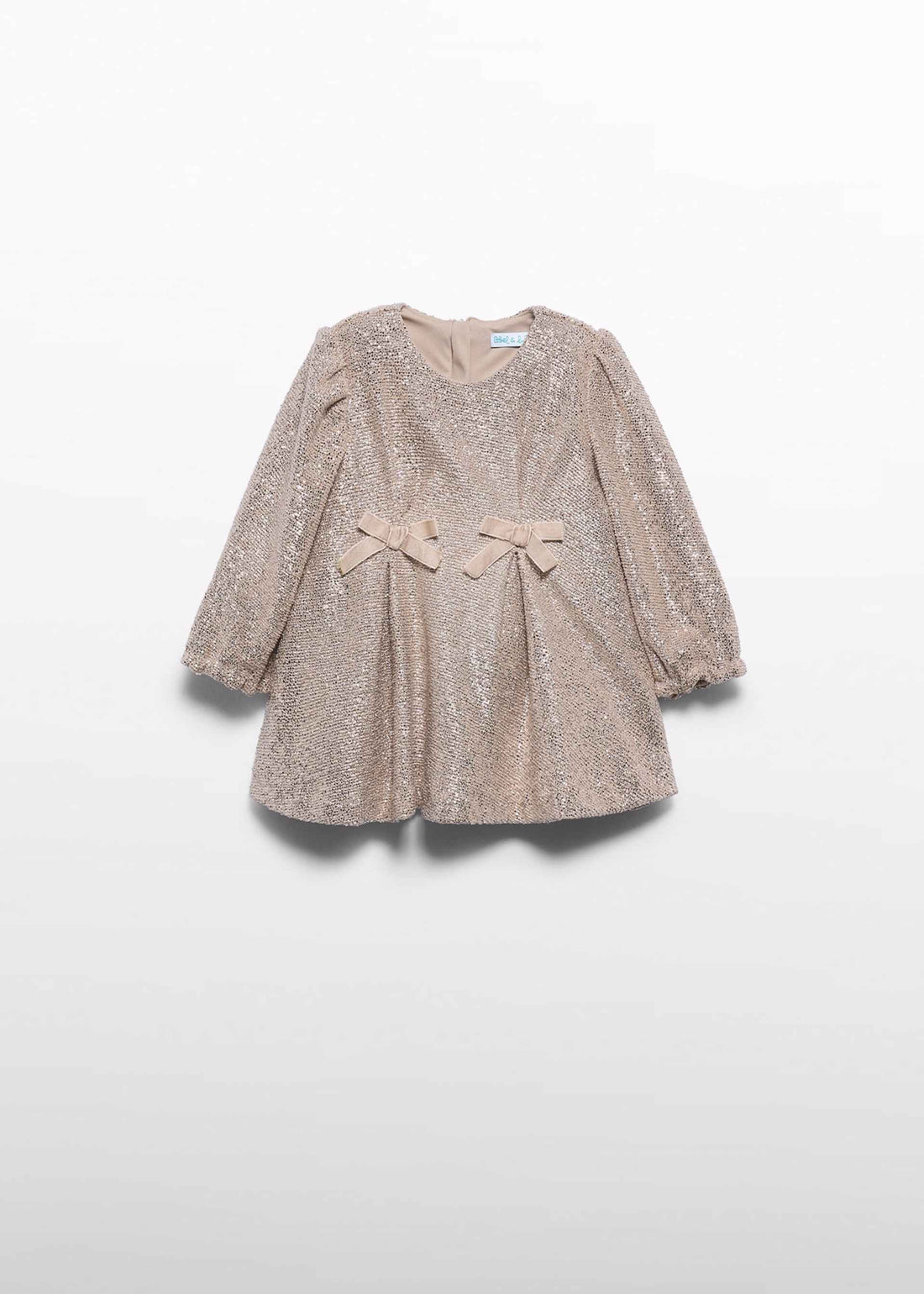 Abito glitter neonata
