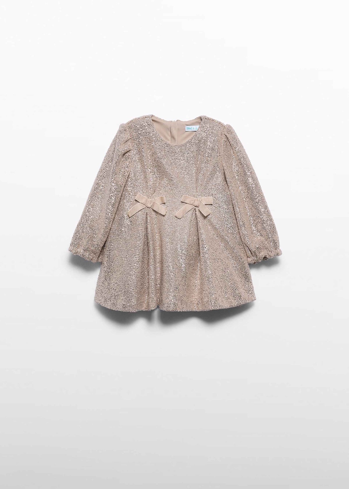 Abito glitter neonata