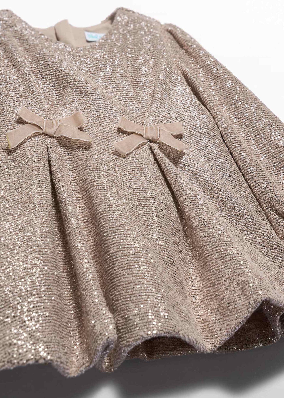 Abito glitter neonata
