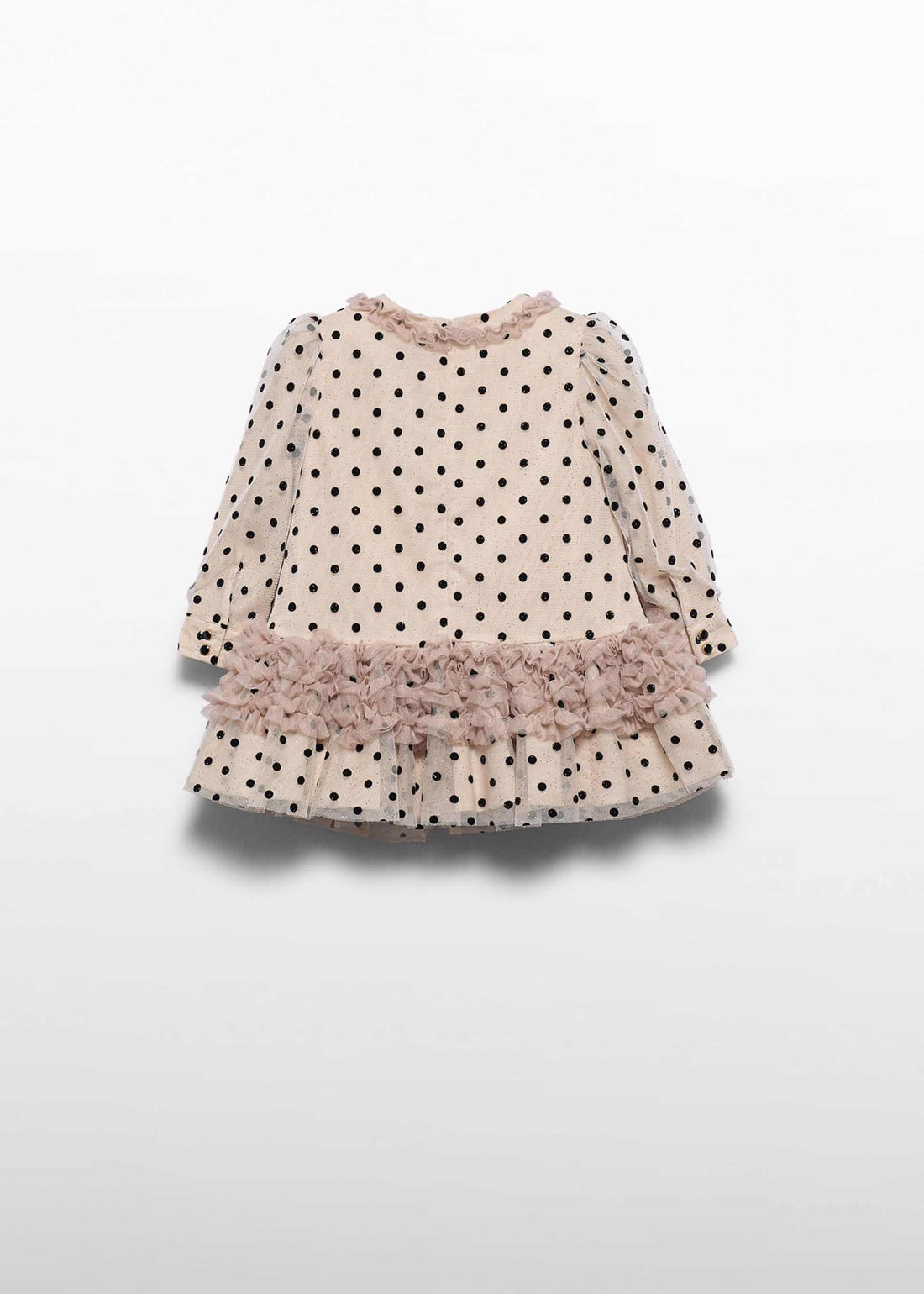 Abito tulle pois neonata