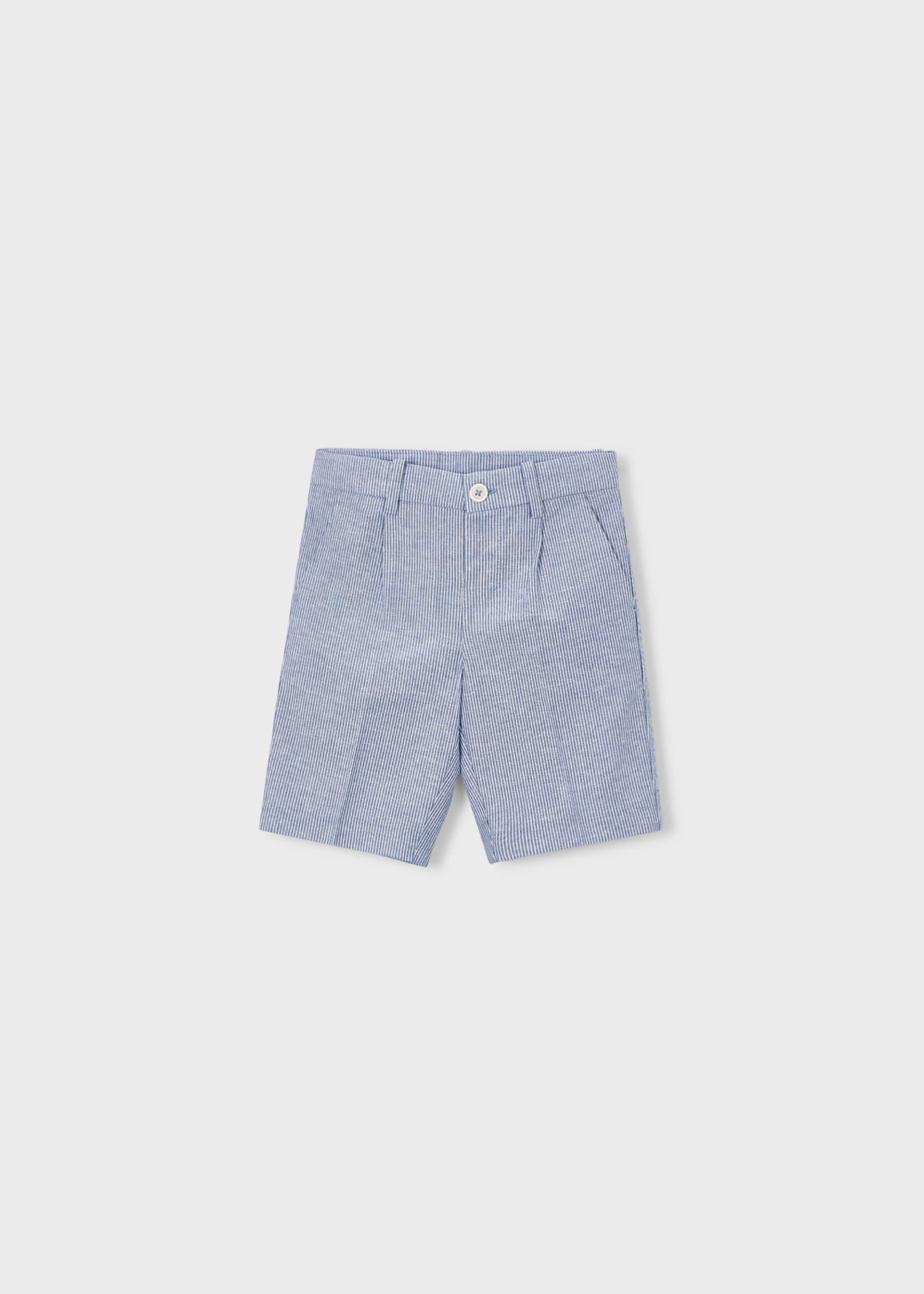 Bermuda in lino bambino