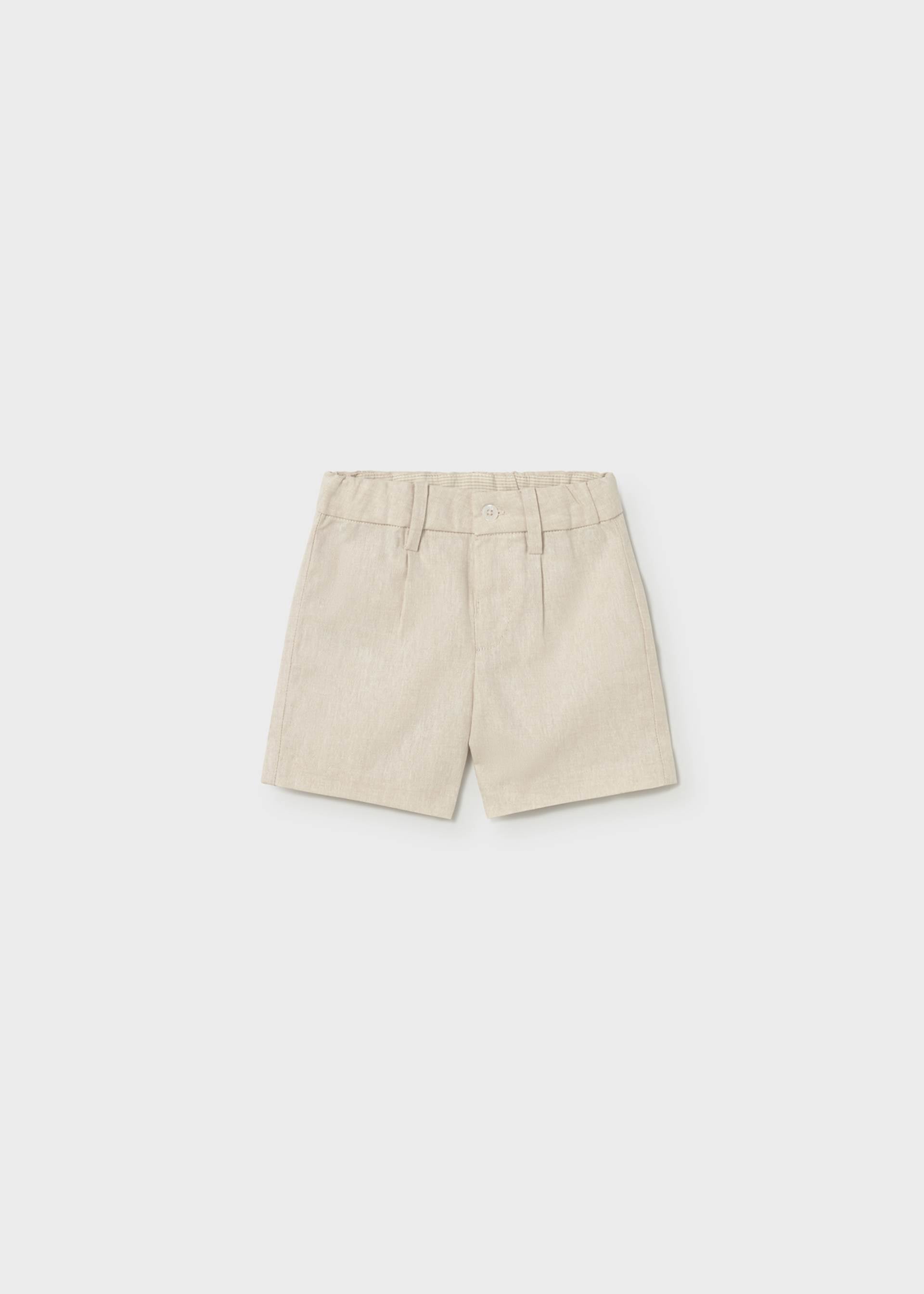 Bermuda in lino elegante neonato