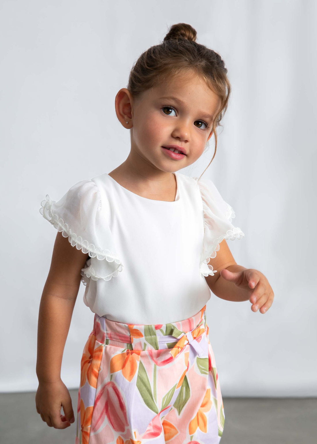 Blusa chiffon bambina