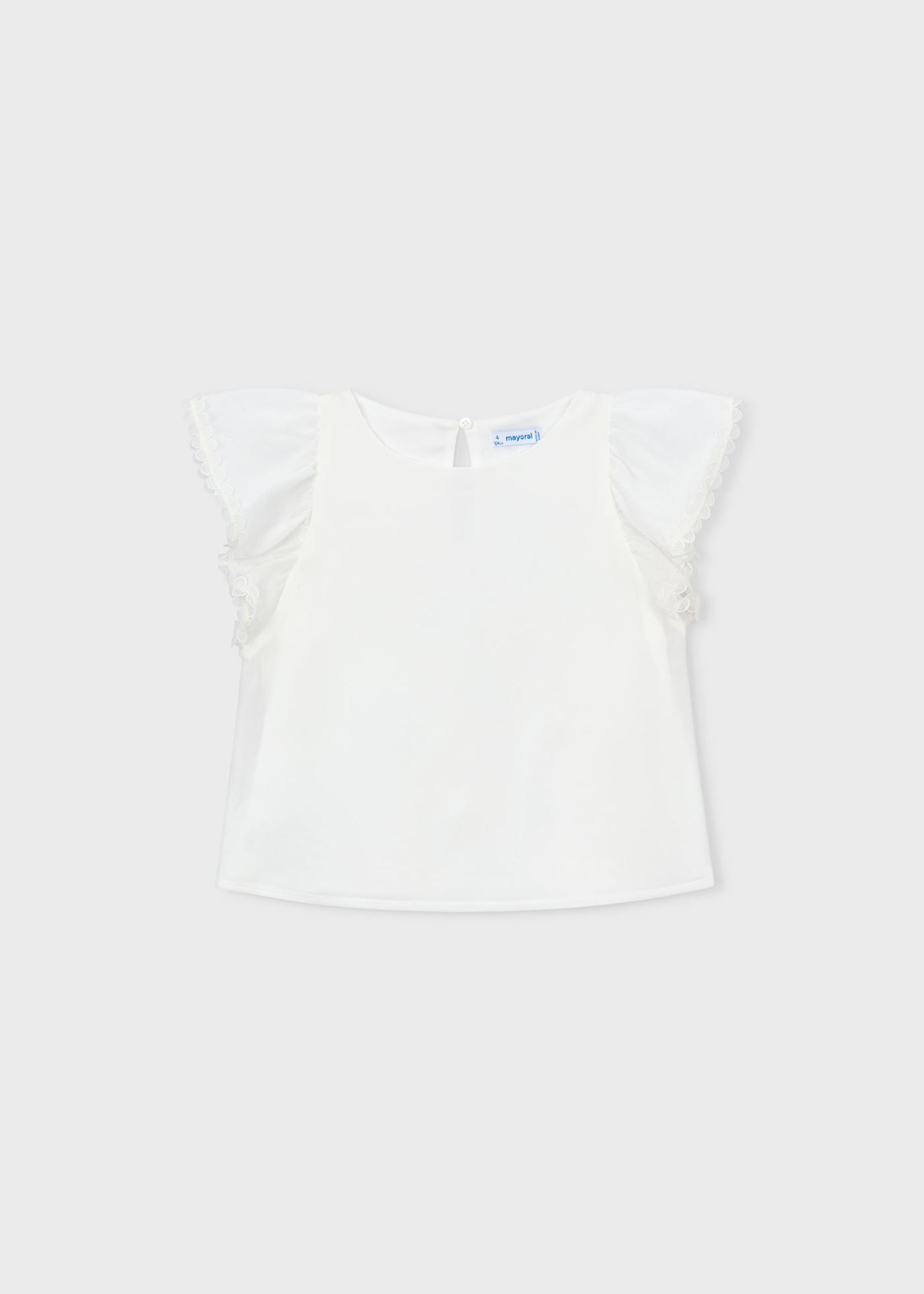 Blusa chiffon bambina