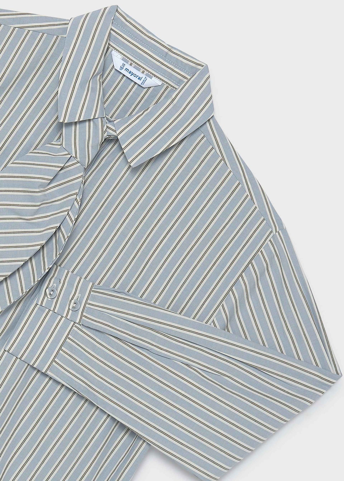 Blusa con cravatta ragazza
