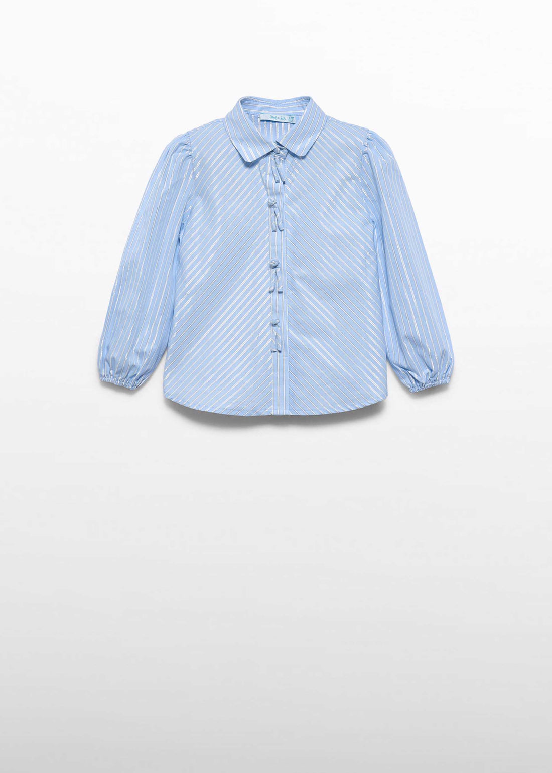 Blusa righe lurex bambina