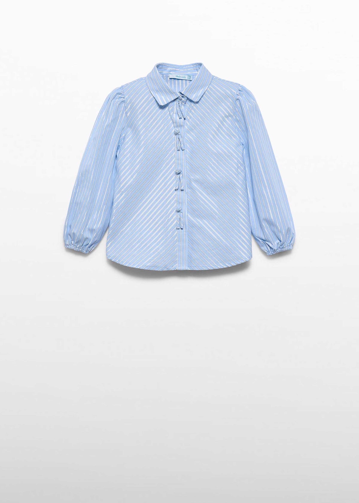 Blusa righe lurex bambina
