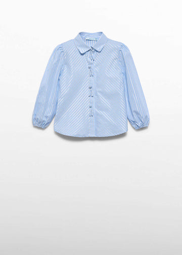 Blusa righe lurex bambina