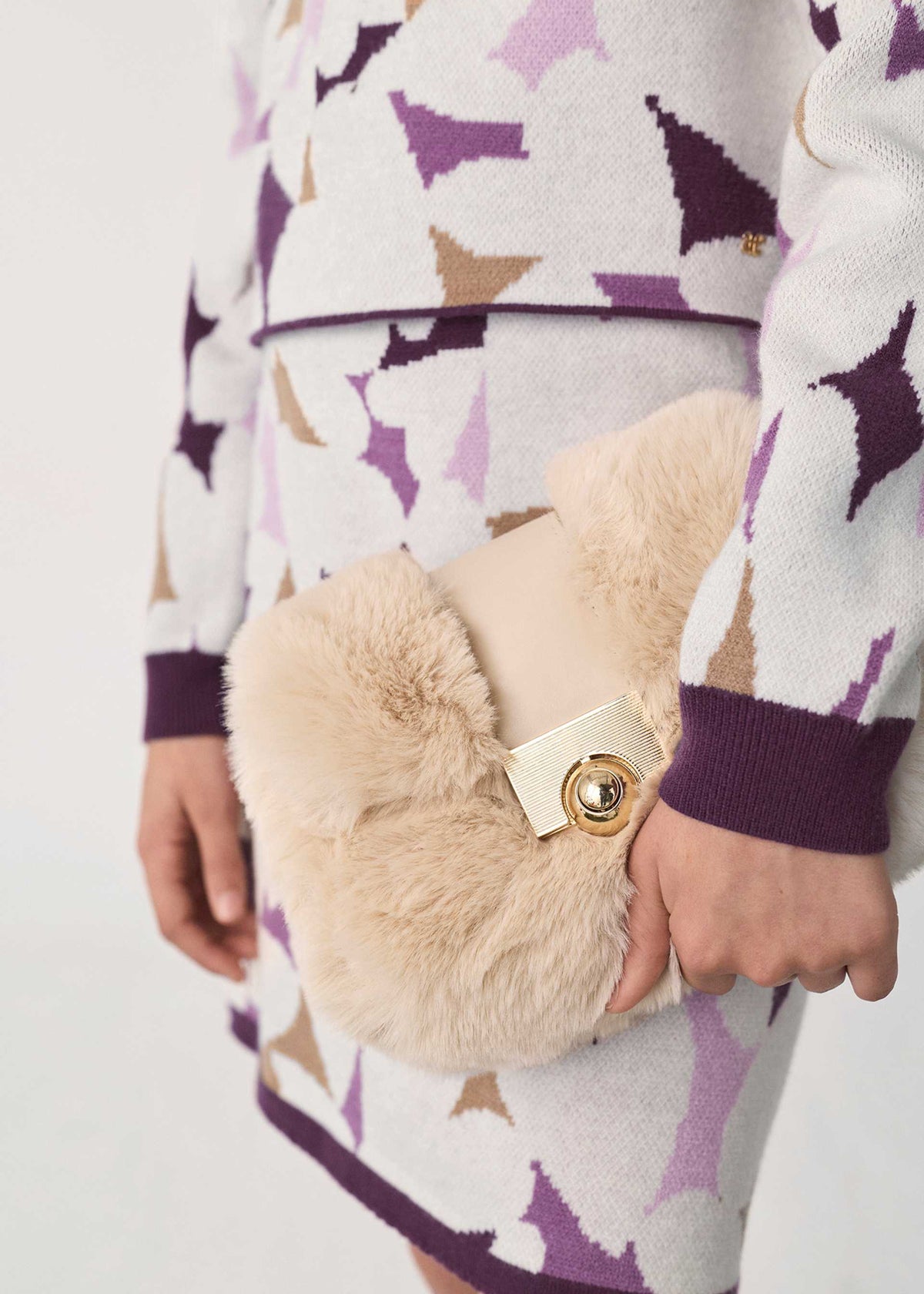 Borsa pellicciotto bambina