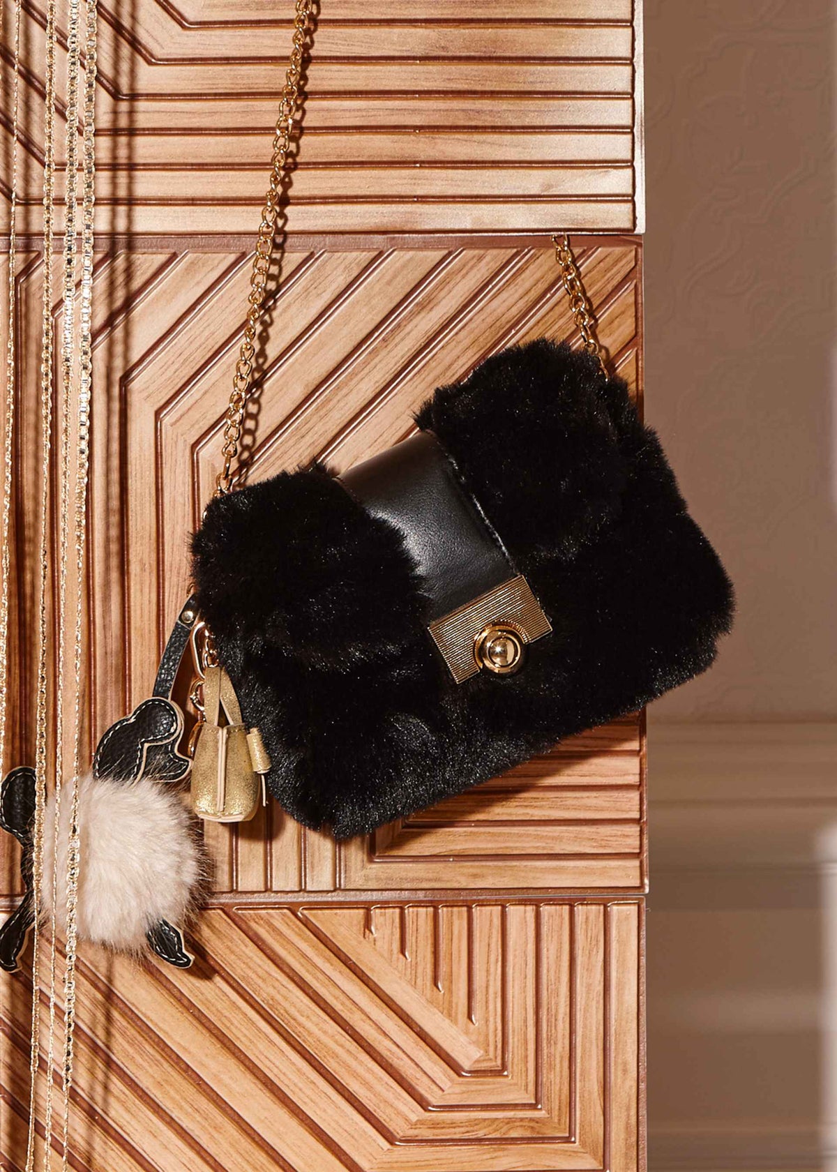Borsa pellicciotto bambina