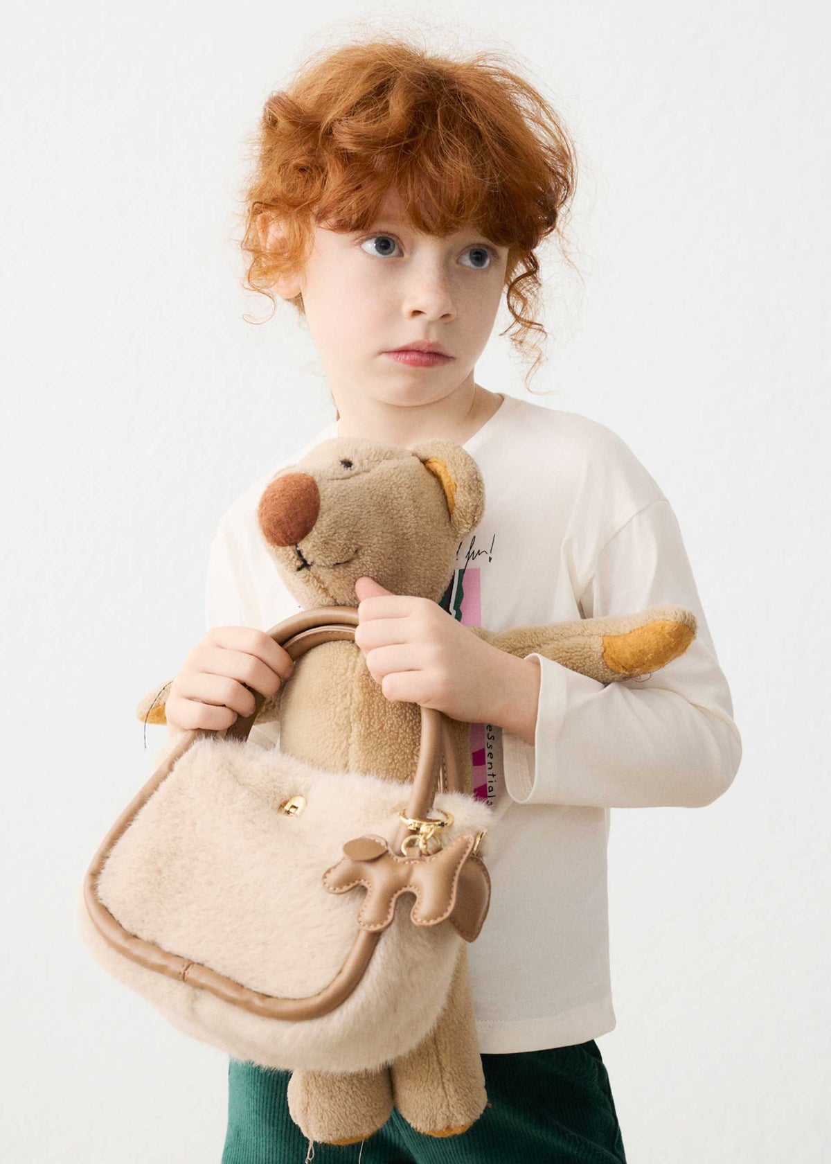 Borsa pellicciotto bambina
