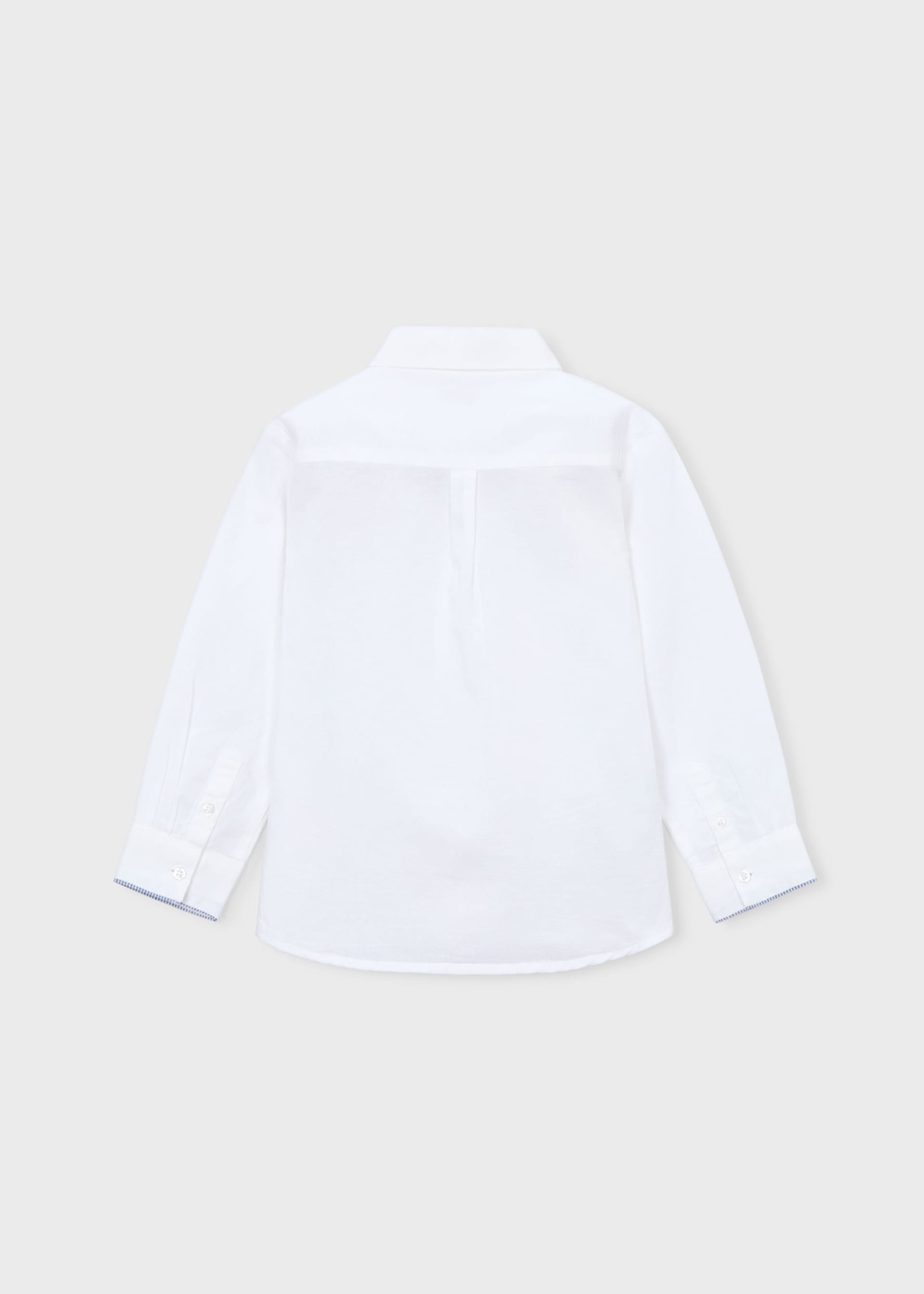 Camicia manica lunga in lino elegante bambino