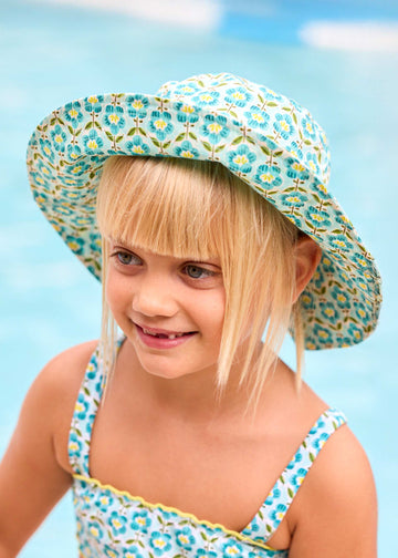 Cappello stampato bambina