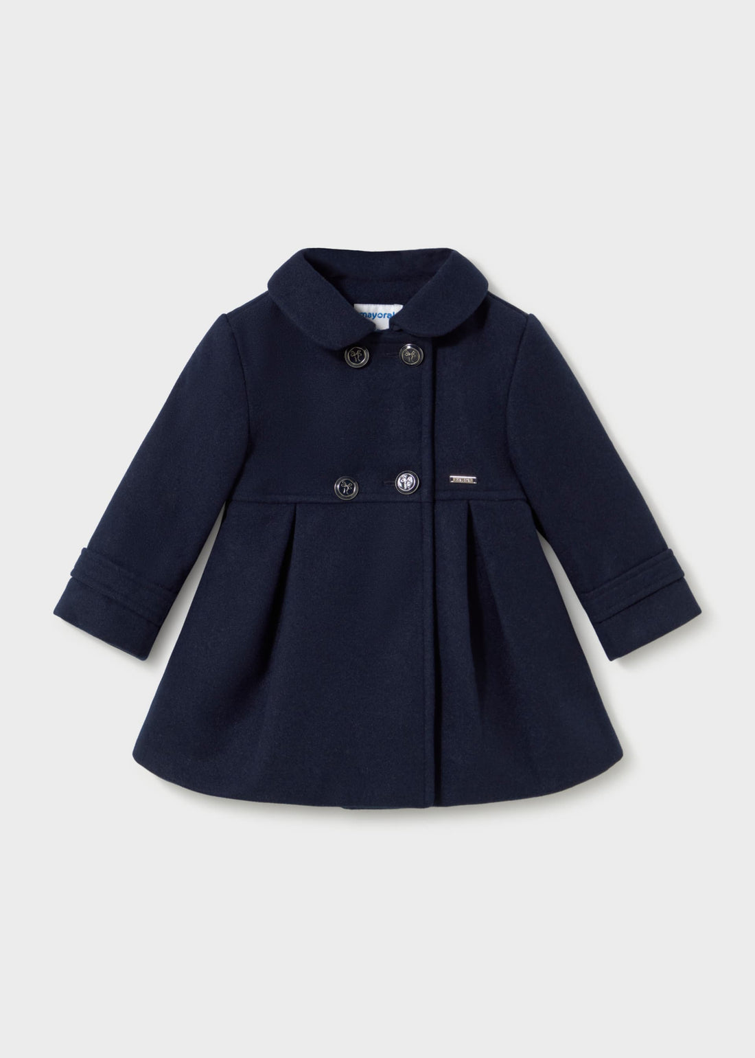 Cappotto panno neonata