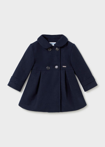 Cappotto panno neonata