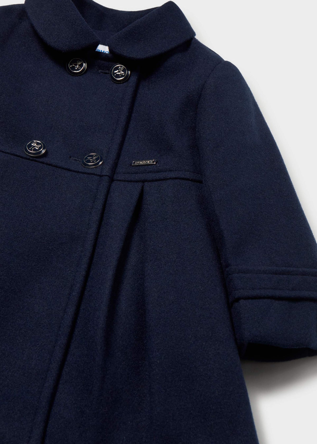 Cappotto panno neonata
