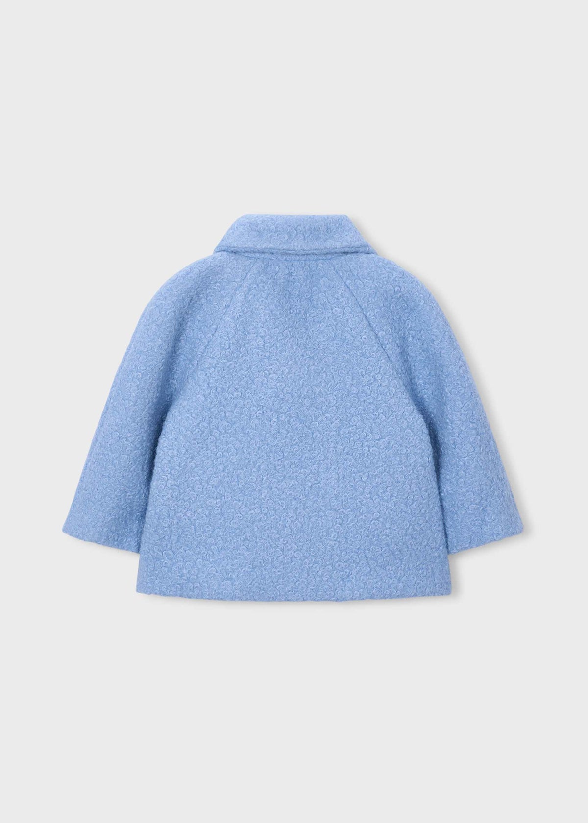 Cappotto teddy con borsa bambina