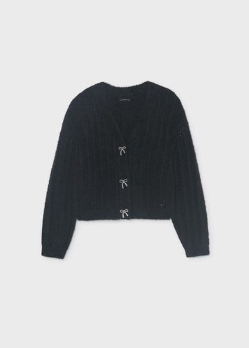 Cardigan lustrini ragazza