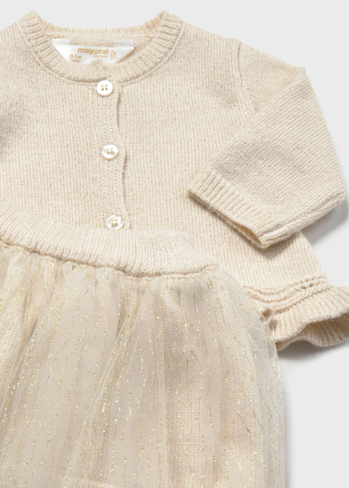 Completo 3 pezzi cardigan neonata