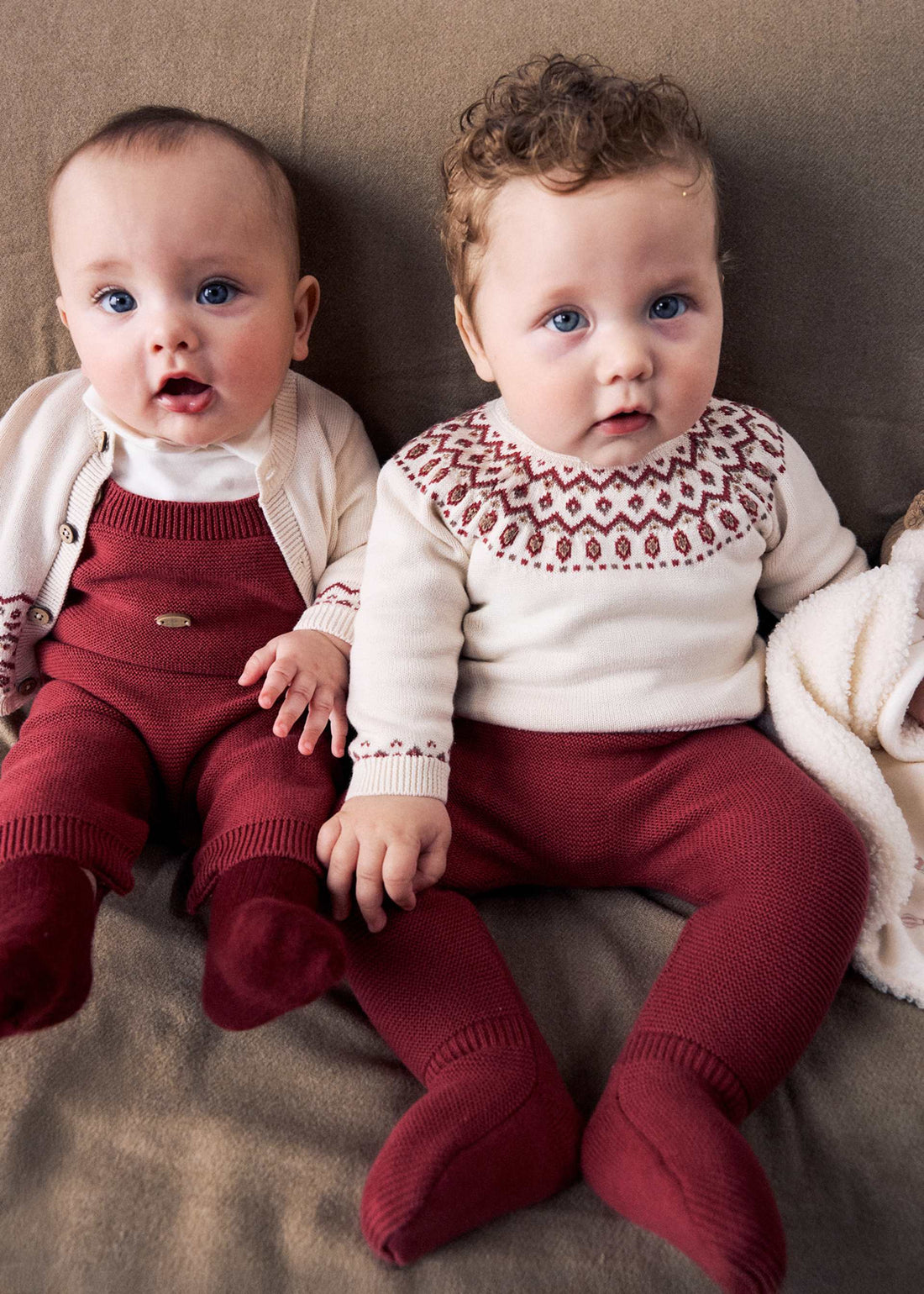 Completo ghettina e maglioncino neonato