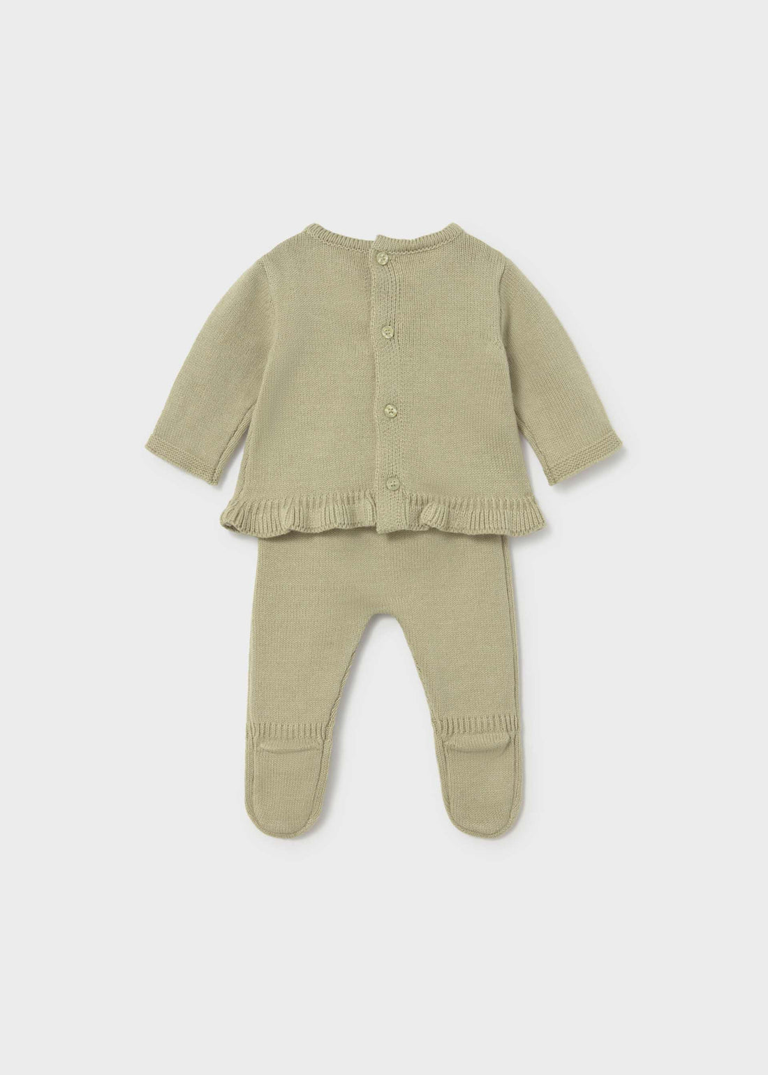 Completo ghettina e maglione neonata