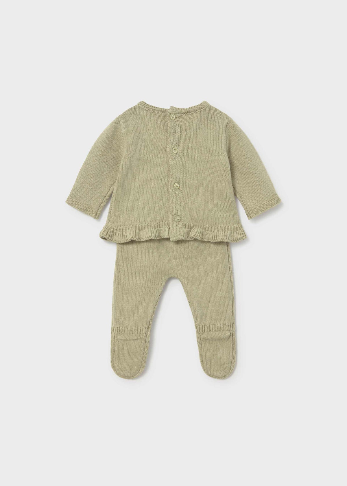 Completo ghettina e maglione neonata