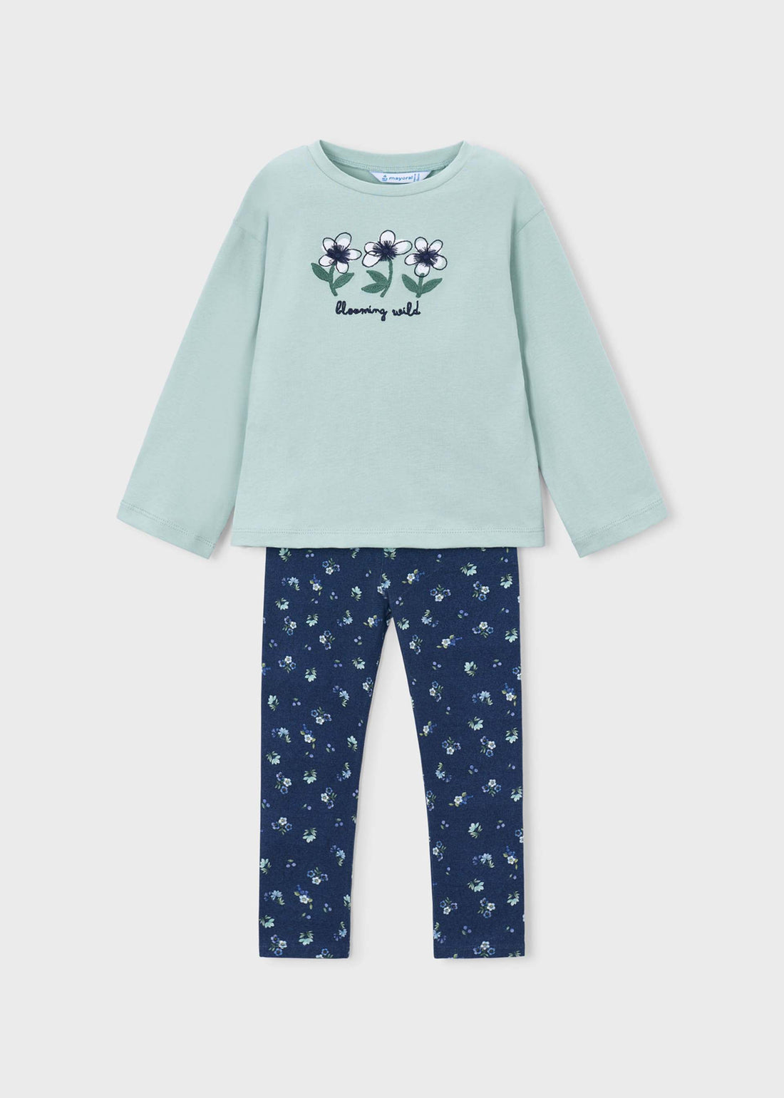 Completo leggings e maglietta bambina