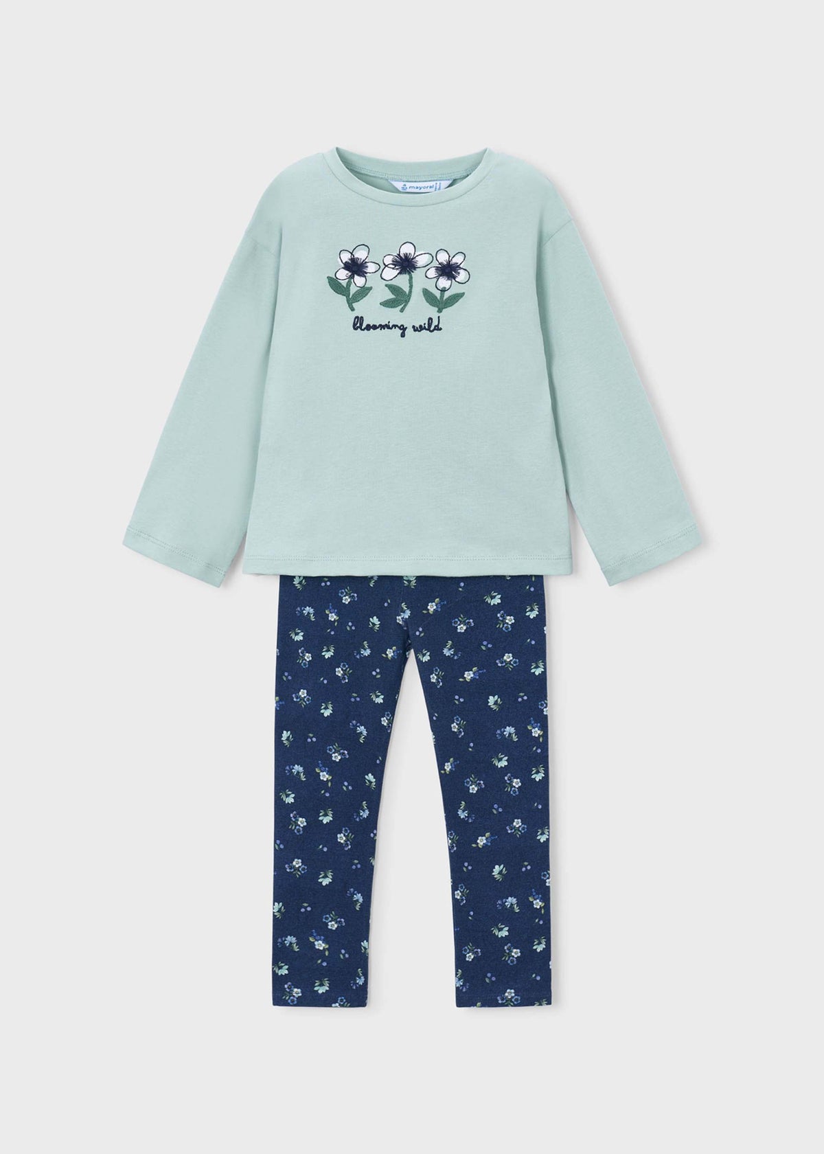 Completo leggings e maglietta bambina