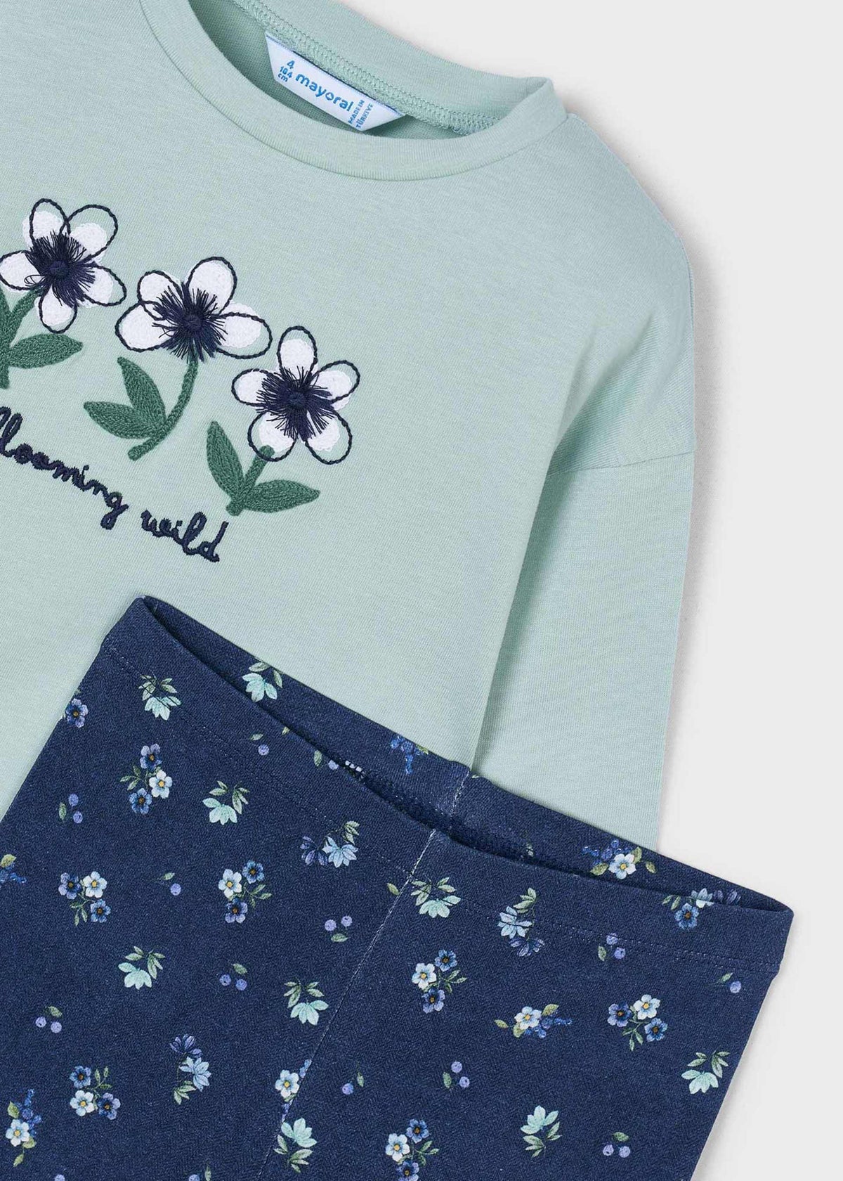 Completo leggings e maglietta bambina