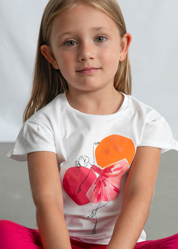 Completo leggings e maglietta bambina