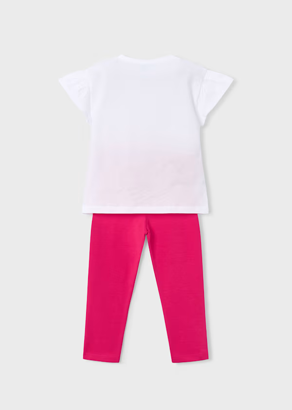 Completo leggings e maglietta bambina