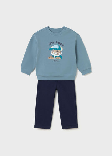 Completo pantalone e felpa bimbo