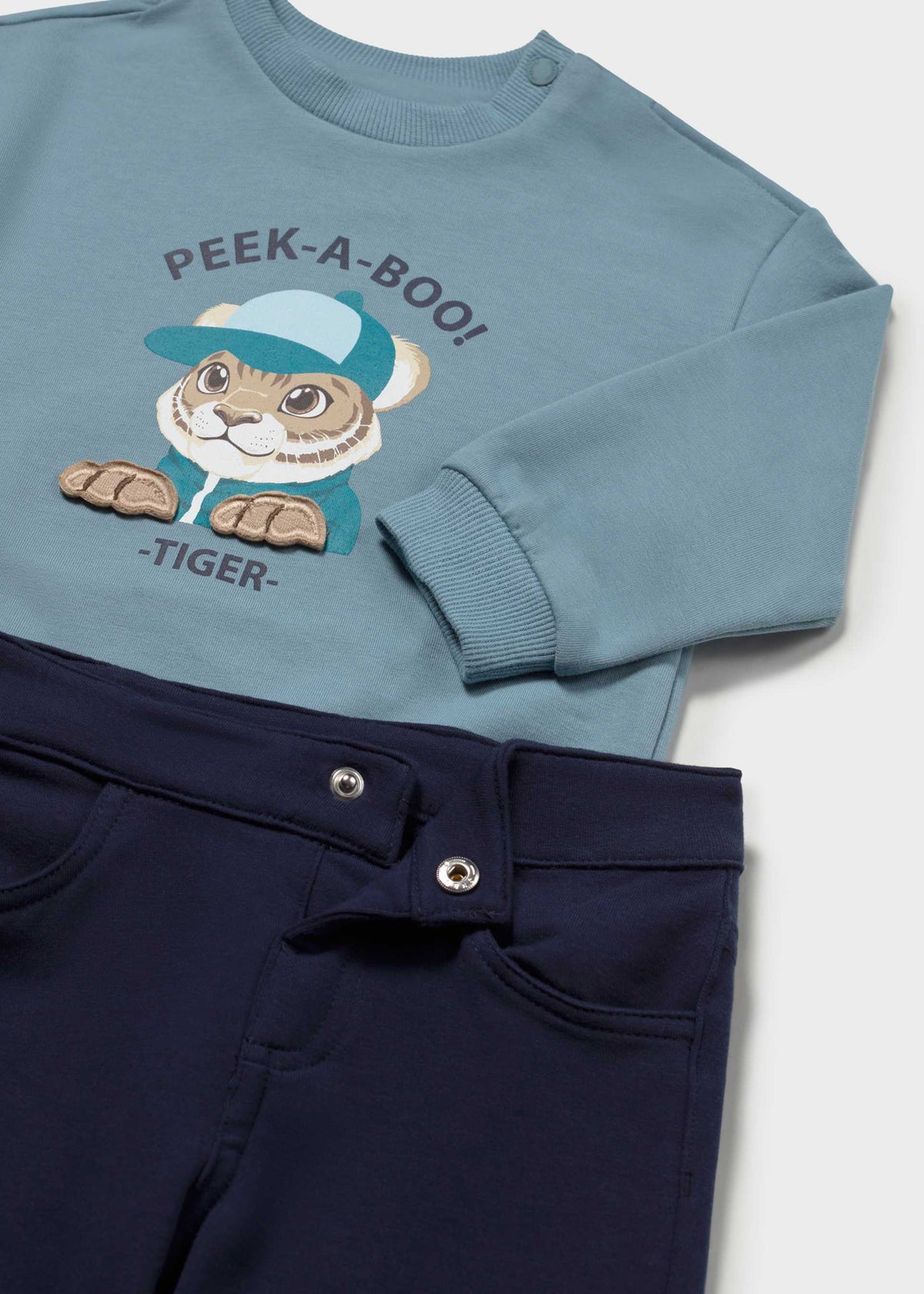 Completo pantalone e felpa bimbo