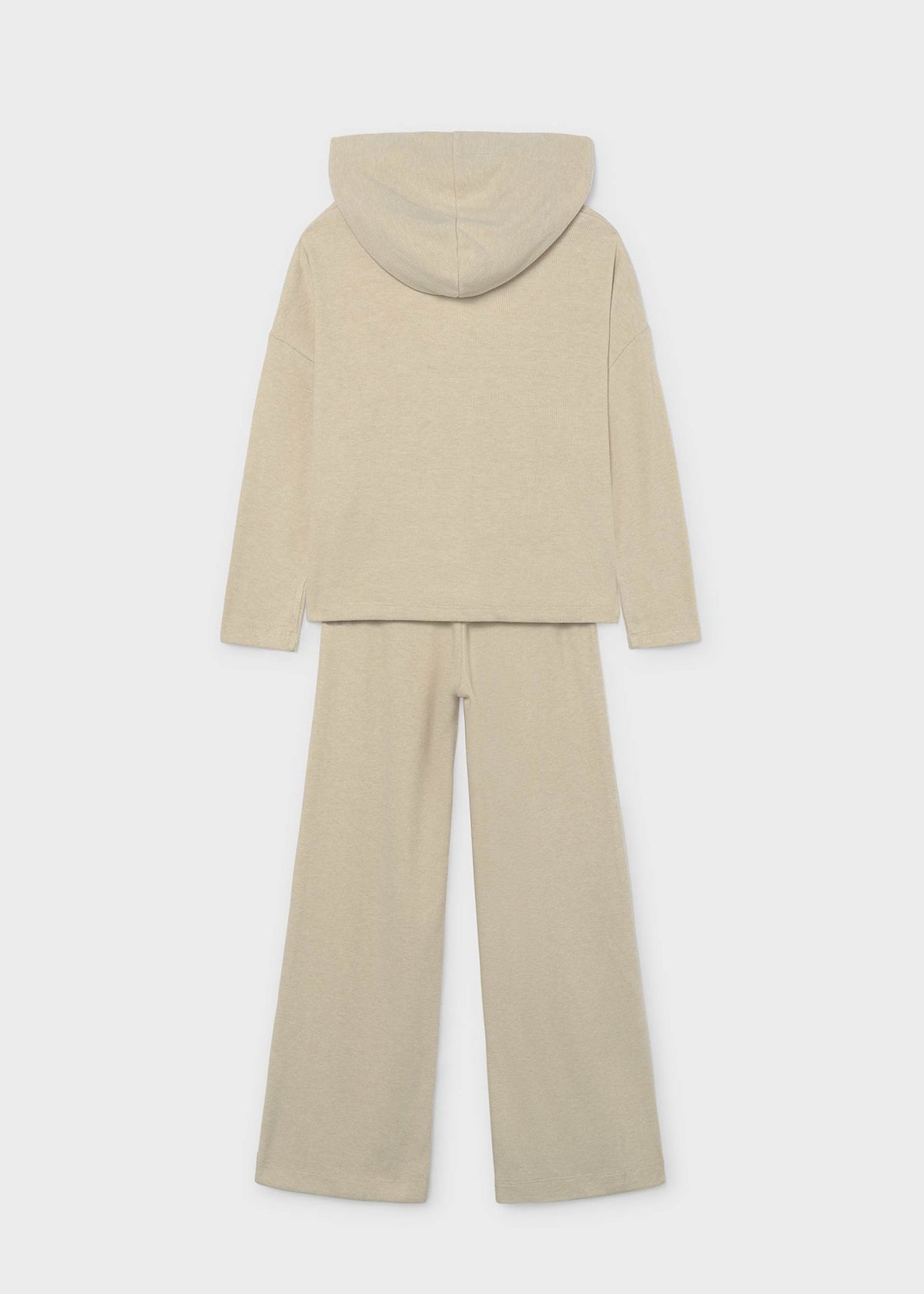 Completo pantalone e felpa capuccio ragazza