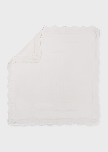 Copertina in maglia neonata/o