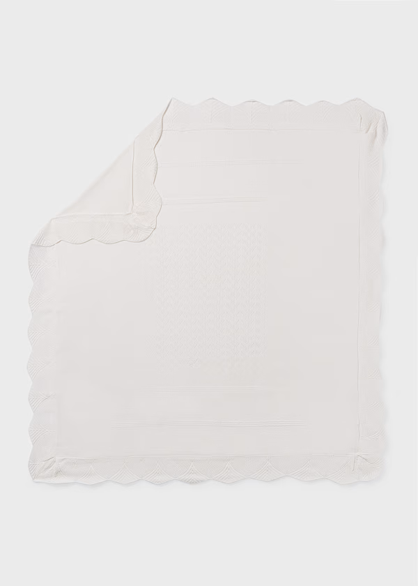 Copertina in maglia neonata/o