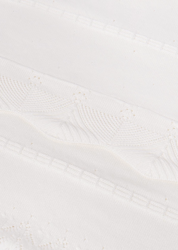 Copertina in maglia neonata/o