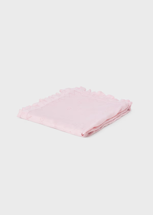 Copertina in maglia neonata/o