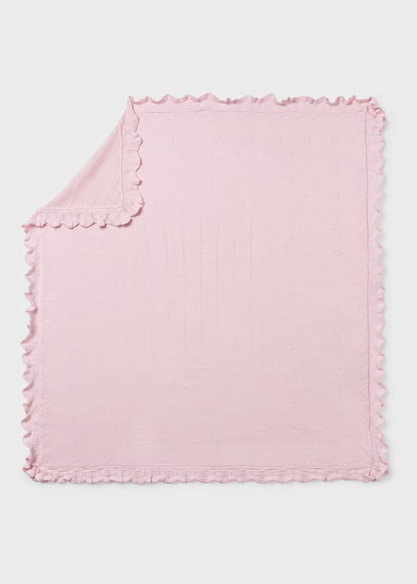 Copertina in maglia neonata/o