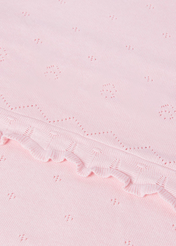 Copertina in maglia neonata/o